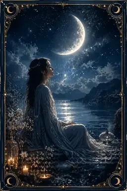 Silver Silence card preview from The Moon’s Hidden Guide