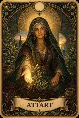 Preview of the Attart card from the Katina deck